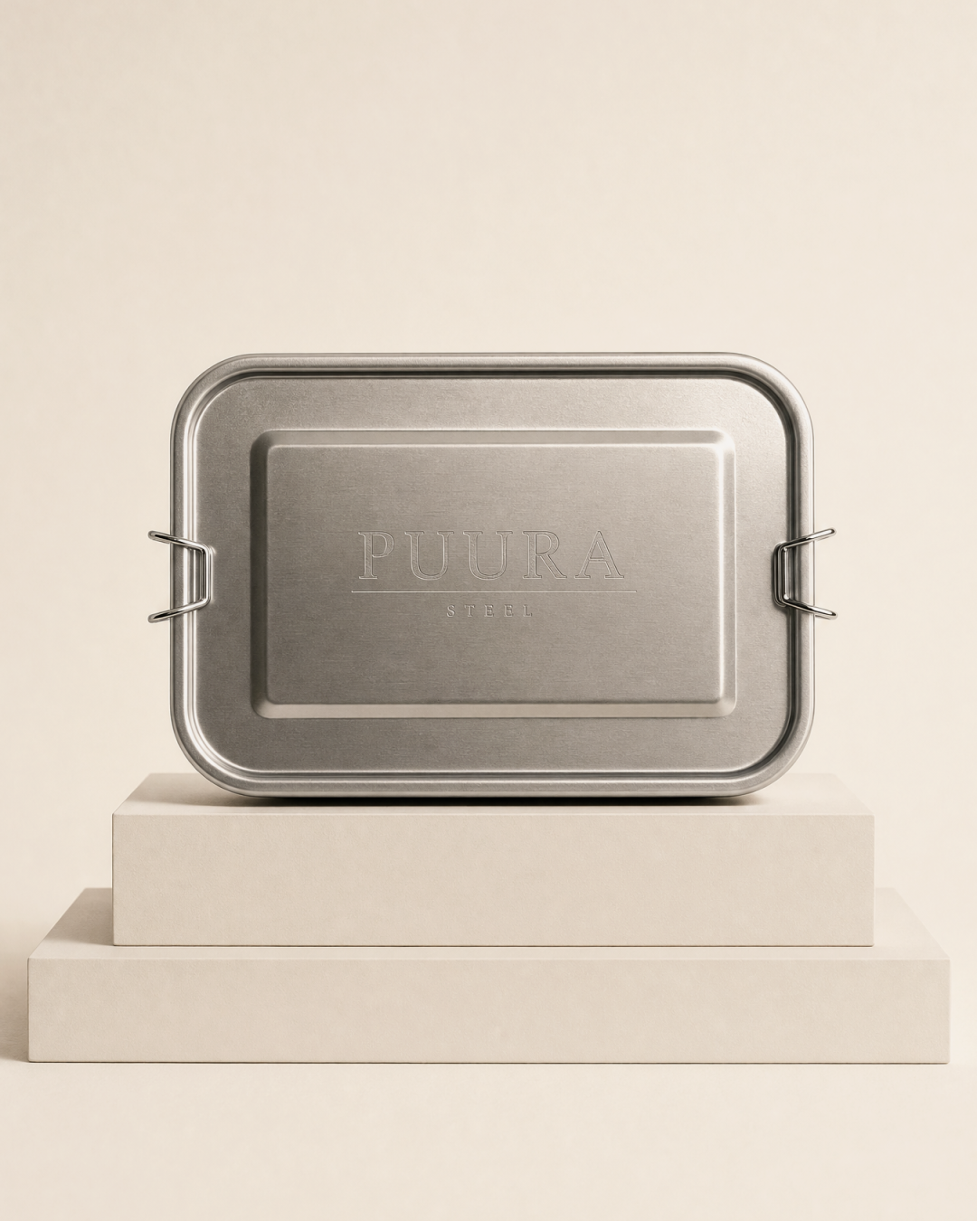PUURA Steel Standaard Container — vooraanzicht