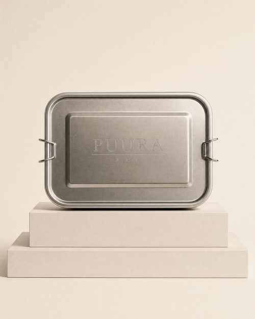 PUURA Steel Standaard Container — vooraanzicht
