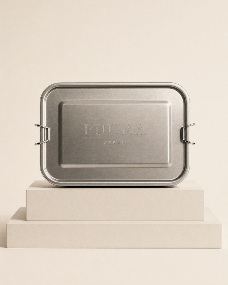 PUURA Steel Standaard Container — vooraanzicht