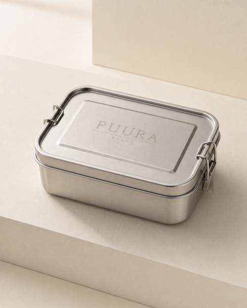 PUURA Steel Standaard Container — zijaanzicht