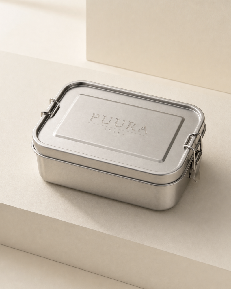 PUURA Steel Standaard Container — zijaanzicht